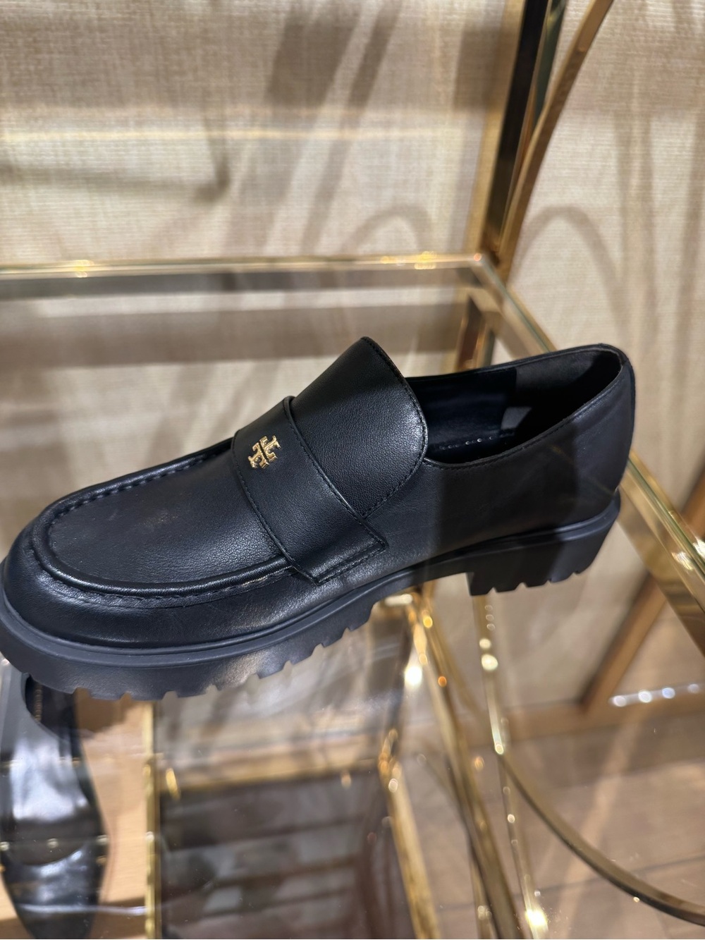 Tory Burch Everly Platform Chunky Loafer Shoe - Picture 3 of 3